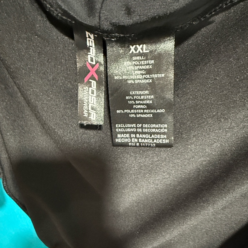 ZeroXposur Ladies Scuba Tankini Swimsuit, Swim top and matching swim shorts - Picture 10 of 11